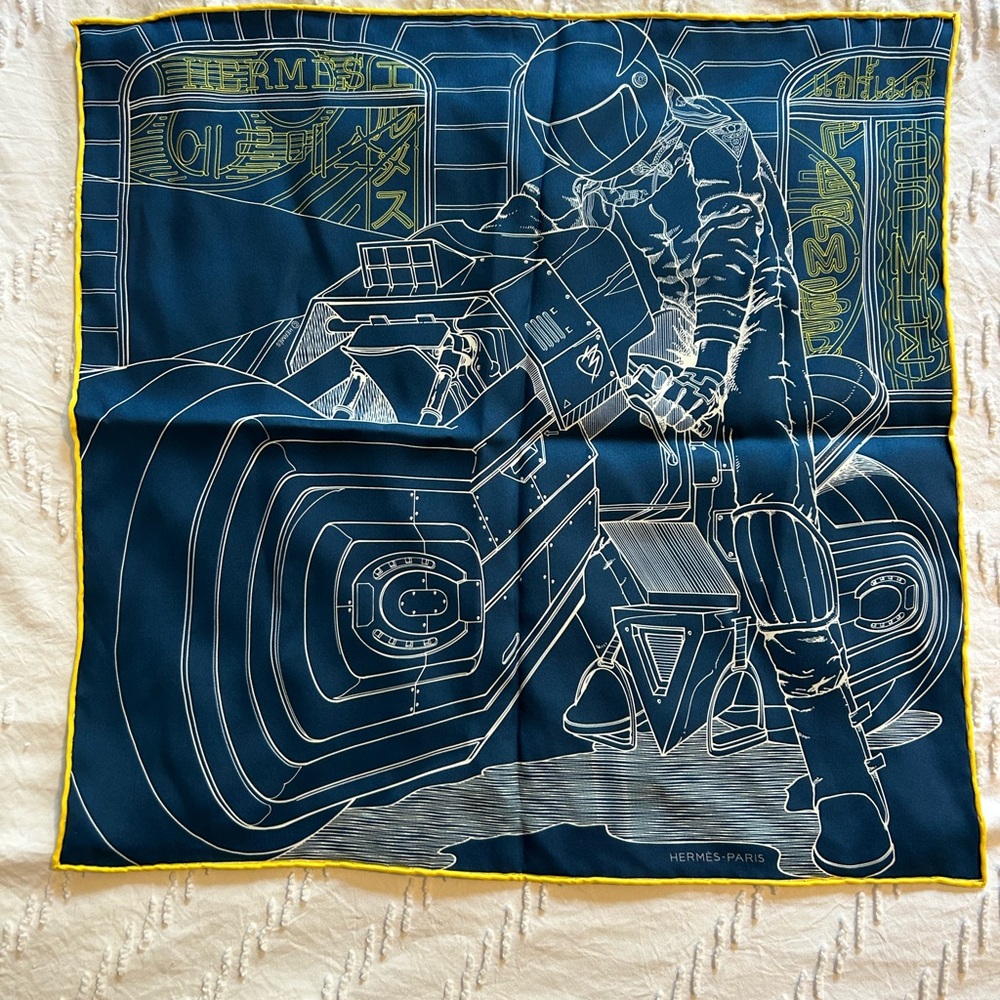 Hermès Silk Scarf Bandana